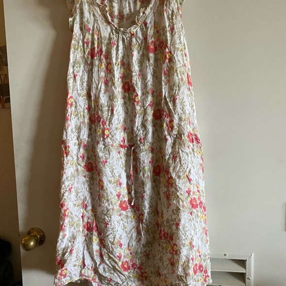 Xl old navy floral dress with draw string.. nwt - Picture 3 of 3
